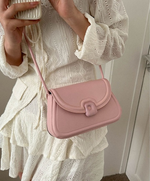 LOPASS（ロパス）の「2wayショルダーバッグ（ショルダーバッグ・レディース・ピンク/ホワイト/ブラック・FREE）」の3枚目の写真