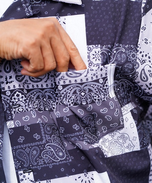 23/バンダナショートシャツ（シャツ/ブラウス）｜adamsJUGGLER