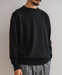 EDIFICE | 14ゲージ ウール クルーネックニット(ニット/セーター)