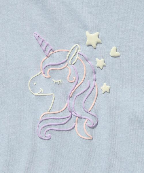 SHOO・LA・RUE（シューラルー）の「◆【110-140cm】GIRLSアソートロンT（Tシャツ/カットソー・キッズ・ライトパープル/ライトグリーン/アイボリー/サックスブルー・11/12/13/14）」の13枚目の写真