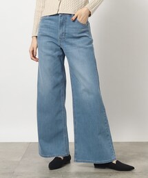 grove | 美脚デニム!Lee(R)デニムワイドパンツ(デニムパンツ)