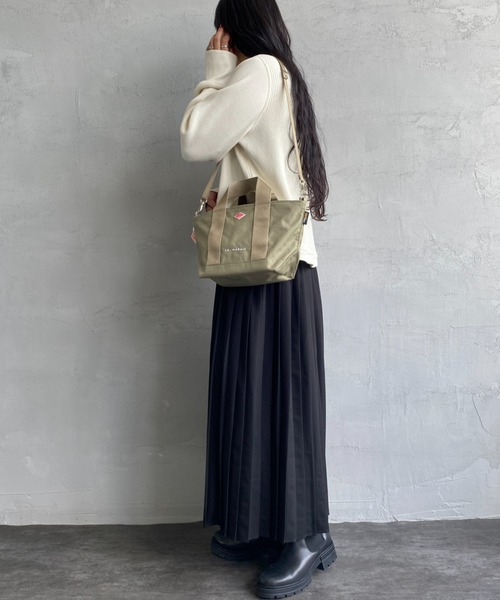 DANTON（ダントン）の「[DANTON/ダントン] LE-MARAIS コーデュラキャンバス 2WAYショルダーバッグ（ショルダーバッグ・レディース・レッド/グレイッシュベージュ/ブラック・ONE SIZE）」の10枚目の写真