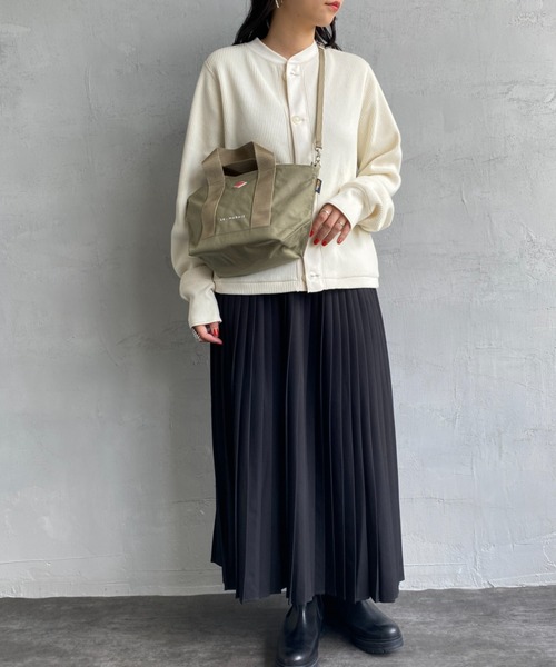 DANTON（ダントン）の「[DANTON/ダントン] LE-MARAIS コーデュラキャンバス 2WAYショルダーバッグ（ショルダーバッグ・レディース・レッド/グレイッシュベージュ/ブラック・ONE SIZE）」の16枚目の写真