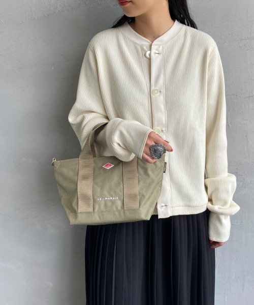 DANTON（ダントン）の「[DANTON/ダントン] LE-MARAIS コーデュラキャンバス 2WAYショルダーバッグ（ショルダーバッグ・レディース・レッド/グレイッシュベージュ/ブラック・ONE SIZE）」の15枚目の写真
