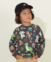 Disney（ディズニー）の「ディズニー 総柄ロンT 8661K（Tシャツ/カットソー・キッズ）」