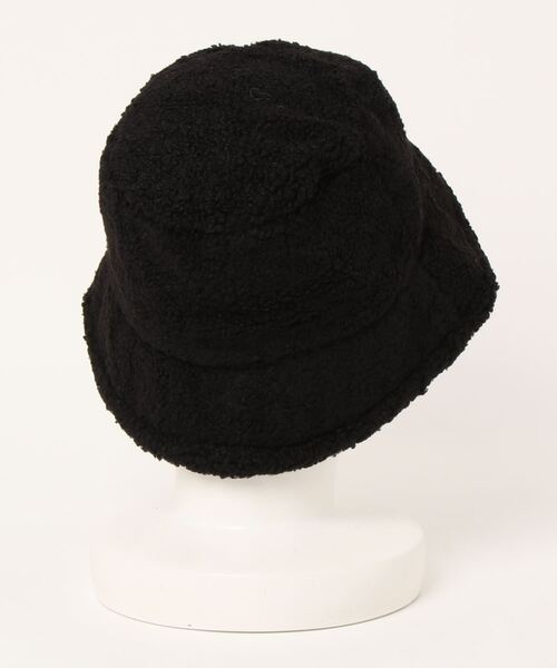 Burner（バーナー）の「【OKUOKU　0909】モコモコ / バケットハット oku-bosi-693810563297-7 U（ハット・レディース・ブラック/ホワイト・FREE）」の3枚目の写真