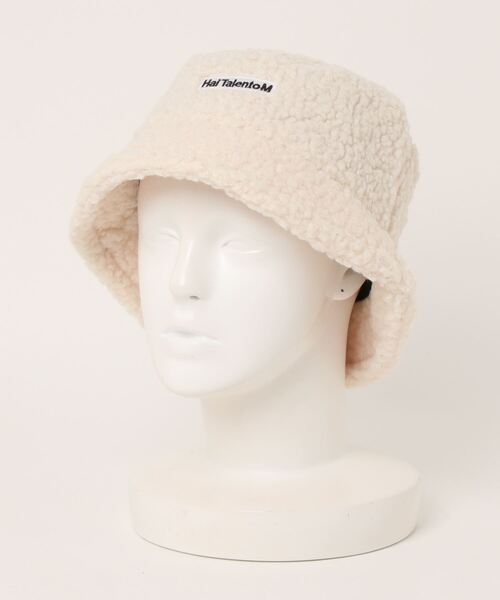 Burner（バーナー）の「【OKUOKU　0909】モコモコ / バケットハット oku-bosi-693810563297-7 U（ハット・レディース・ブラック/ホワイト・FREE）」の6枚目の写真