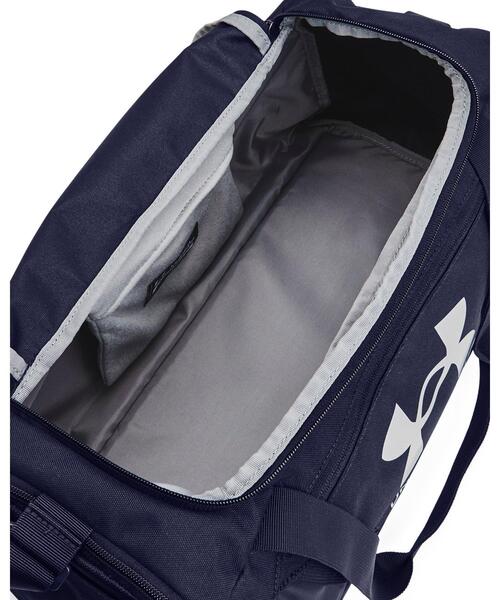 UNDER ARMOUR(アンダーアーマー)の「UAアンディナイアブル5.0 ダッフルバッグ XSサイズ(トレーニング/メンズ/レディース)(ボストンバッグ・レディース・ネイビー・ONESIZE)」の4枚目の写真