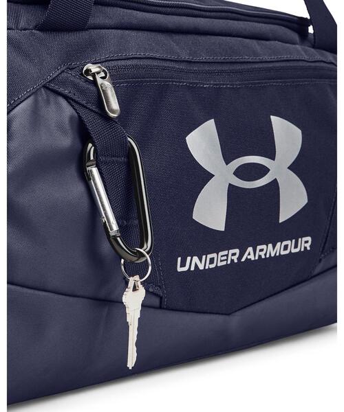 UNDER ARMOUR(アンダーアーマー)の「UAアンディナイアブル5.0 ダッフルバッグ XSサイズ(トレーニング/メンズ/レディース)(ボストンバッグ・レディース・ネイビー・ONESIZE)」の6枚目の写真