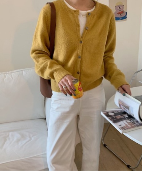 sorule（ソルレ）の「ベーシックニットカーディガン（ニット/セーター