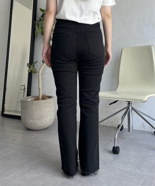 prose verse(プロズヴェール)の「ストレッチツイルフレアパンツ(その他パンツ・レディース・ブラック・MEDIUM/LARGE)」の13枚目の写真