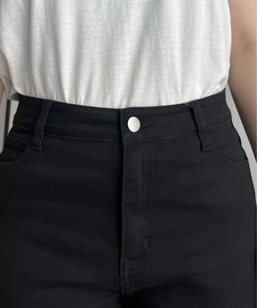prose verse(プロズヴェール)の「ストレッチツイルフレアパンツ(その他パンツ・レディース・ブラック・MEDIUM/LARGE)」の15枚目の写真