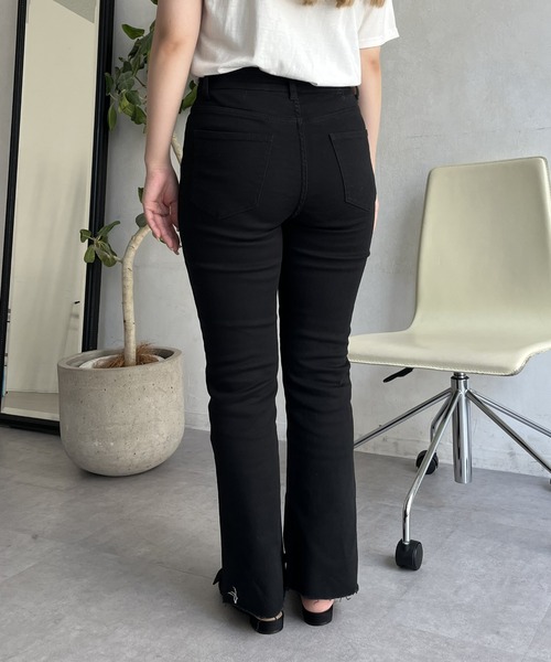 prose verse(プロズヴェール)の「ストレッチツイルフレアパンツ(その他パンツ・レディース・ブラック・MEDIUM/LARGE)」の19枚目の写真