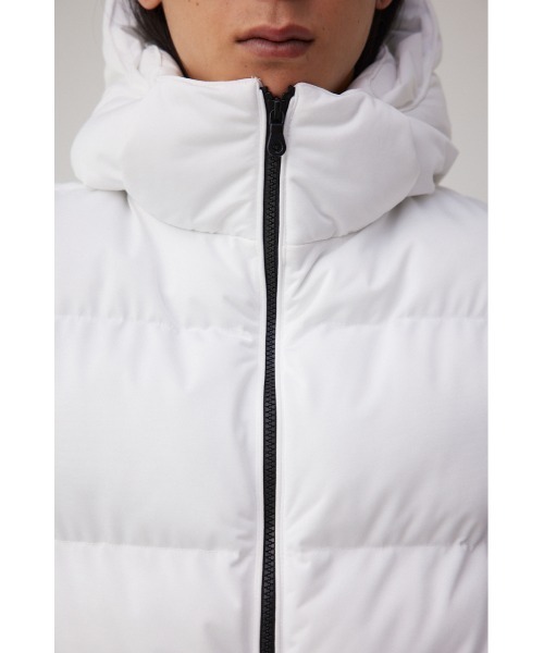 AZUL by moussy（アズールバイマウジー）の「B-HEATオーウェンストレッチ中綿ベスト（ダウンベスト・メンズ・杢グレー/ブラック/ホワイト・SMALL/MEDIUM/LARGE）」の7枚目の写真