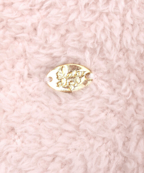 SLAP SLIP(スラップスリップ)の「【お揃い】リボン付き花刺しゅう柄中綿キルトボアリバーシブルジャケット(80~130cm)(ブルゾン・キッズ・ピンク/ブルー・100cm/110cm/120cm/130cm/80cm/90cm)」の13枚目の写真