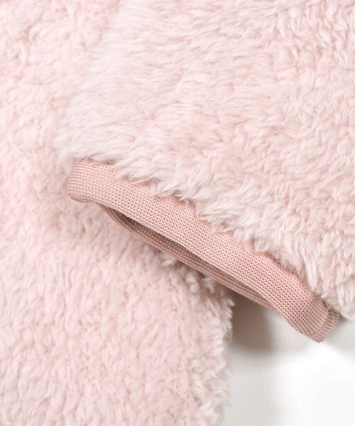 SLAP SLIP(スラップスリップ)の「【お揃い】リボン付き花刺しゅう柄中綿キルトボアリバーシブルジャケット(80~130cm)(ブルゾン・キッズ・ピンク/ブルー・100cm/110cm/120cm/130cm/80cm/90cm)」の14枚目の写真