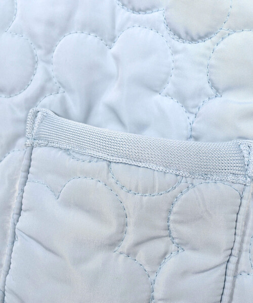 SLAP SLIP(スラップスリップ)の「【お揃い】リボン付き花刺しゅう柄中綿キルトボアリバーシブルジャケット(80~130cm)(ブルゾン・キッズ・ピンク/ブルー・100cm/110cm/120cm/130cm/80cm/90cm)」の20枚目の写真