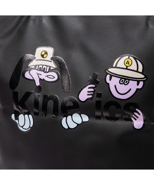 Kinetics(キネティクス)の「UND x Kinetics TARP BAG(UND x キネティクス タープ バッグ)(トートバッグ・メンズ・オリーブ/イエロー/ブラック・FREE)」の5枚目の写真