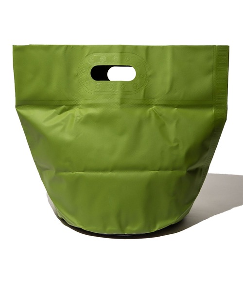 Kinetics(キネティクス)の「UND x Kinetics TARP BAG(UND x キネティクス タープ バッグ)(トートバッグ・メンズ・オリーブ/イエロー/ブラック・FREE)」の7枚目の写真