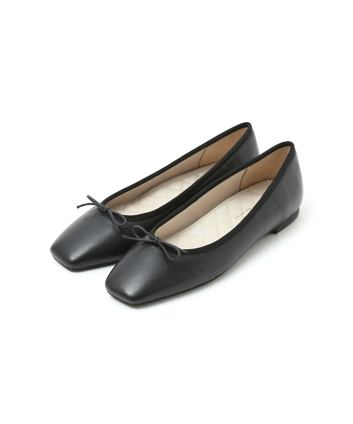 PICHE ABAHOUSE（ピシェ アバハウス）の「【最高バレエ】ソフトスクエアトゥ バレエシューズ（バレエシューズ・レディース・ブラック/シャンパン/グレイッシュベージュ・37/38/36/35）」の21枚目の写真