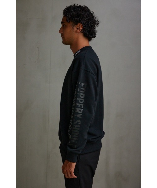 AZUL by moussy（アズールバイマウジー）の「Deadpanスウェットトップス（スウェット・メンズ・ホワイト/ブラック・FREE）」の16枚目の写真