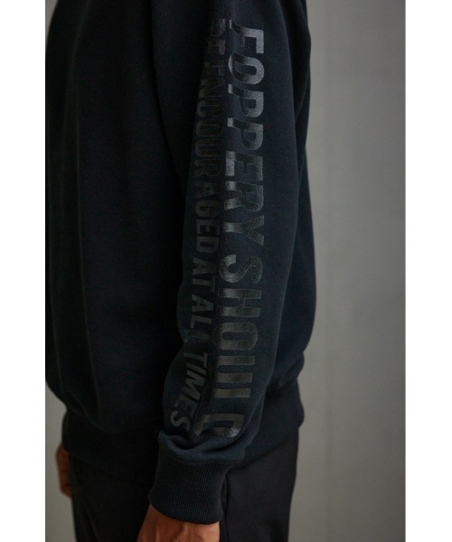 AZUL by moussy（アズールバイマウジー）の「Deadpanスウェットトップス（スウェット・メンズ・ホワイト/ブラック・FREE）」の19枚目の写真