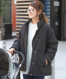 LEPSIM | 【産前・産後対応】マタニティ/エアサーマル2WAY中綿コート 908294(その他アウター)