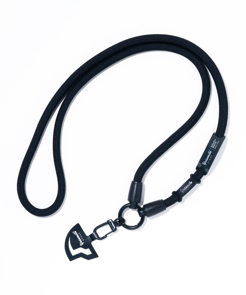 bpr BEAMS（ビーピーアール ビームス ）の「Extended Photographic Material / ヨセミテ モバイルストラップ Gシリーズ（スマホグッズ・メンズ・ブラック/オリーブ・ONE SIZE）」の2枚目の写真