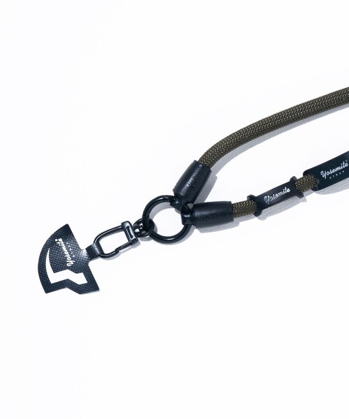 bpr BEAMS（ビーピーアール ビームス ）の「Extended Photographic Material / ヨセミテ モバイルストラップ Gシリーズ（スマホグッズ・メンズ・ブラック/オリーブ・ONE SIZE）」の5枚目の写真