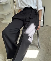 ULEULA | ルーズワイドタックパンツ/美脚パンツ(その他パンツ)