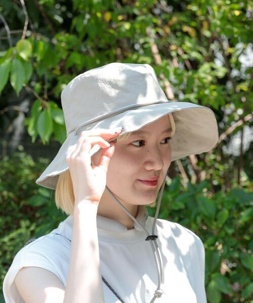 EKAL（エカル）の「TINY GARDEN PRODUCTS　バケットハット（ハット・レディース・ブラック/グレー系その他・ONE）」の16枚目の写真