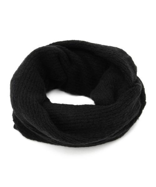 BEAMS（ビームス）の「BEAMS / マシュマロスヌード（ストール/ショール・メンズ・ブラック/ワイン/ネイビー・ONE SIZE）」の4枚目の写真