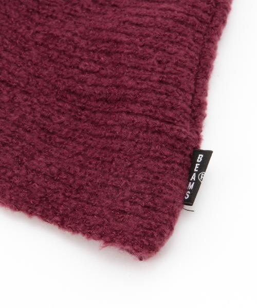 BEAMS（ビームス）の「BEAMS / マシュマロスヌード（ストール/ショール・メンズ・ブラック/ワイン/ネイビー・ONE SIZE）」の12枚目の写真