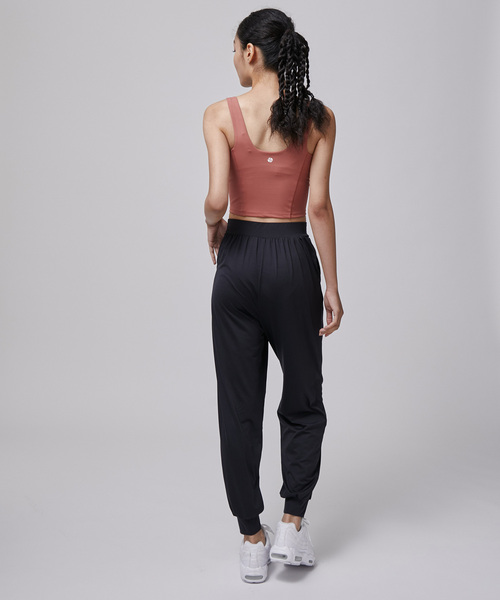 XEXYMIX(ゼクシィミックス)の「【XEXYMIX】リラックスフェザー ジョガーフィット ハーレムパンツ XA5379G(その他パンツ・レディース・ベージュ/ブラック・M/L)」の17枚目の写真