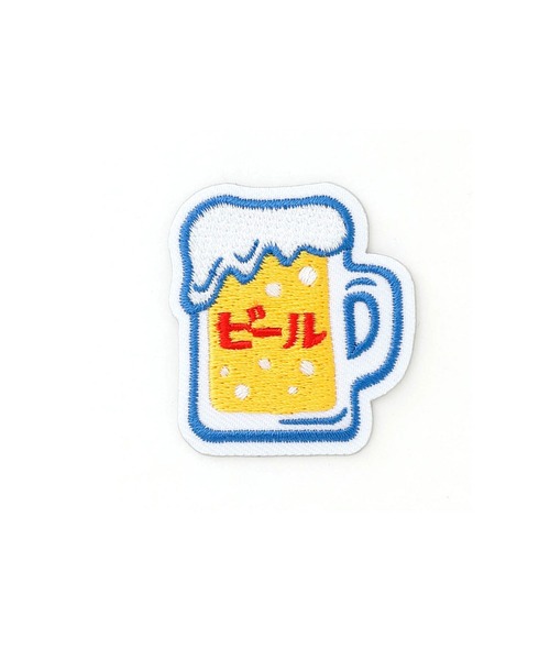 ニューレトロ ワッペンシール ミニステッカー 刺繍（ステッカー