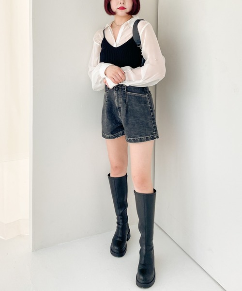 Heather（ヘザー）の「Denim Short Pants 994795（デニムパンツ）」 - WEAR