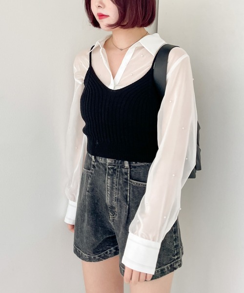 Heather（ヘザー）の「Denim Short Pants　994795（デニムパンツ・レディース・ブルー/ブラック/ブルー系・S/M）」の17枚目の写真