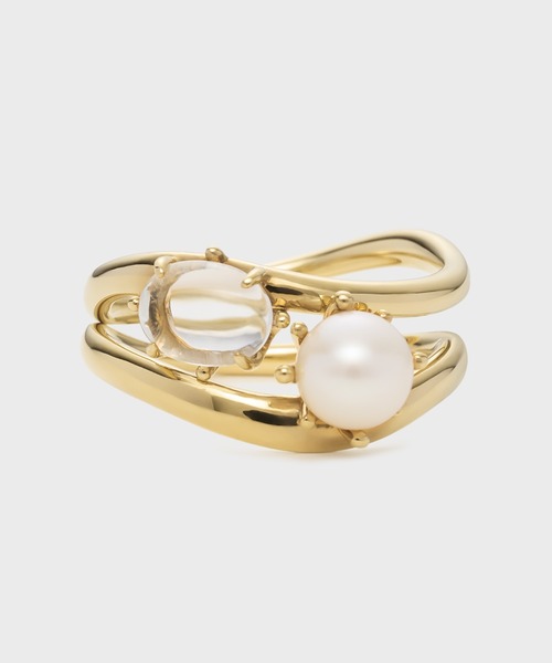 ゴールドクォーツリング（リング）｜NOJESS（ノジェス）