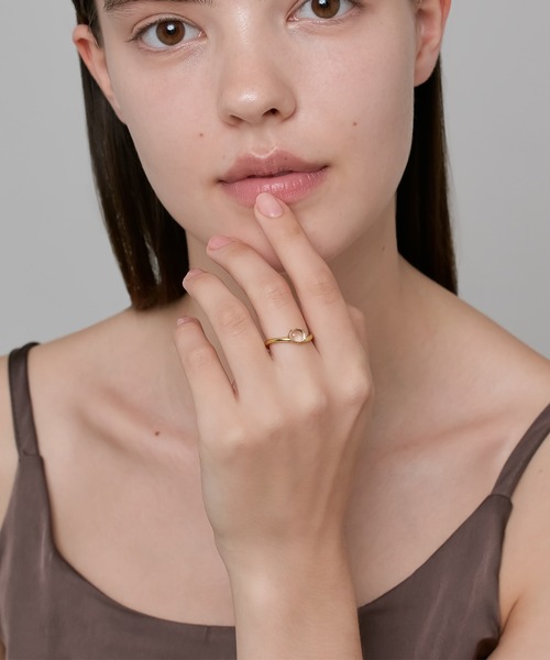 ゴールドクォーツリング（リング）｜NOJESS（ノジェス）