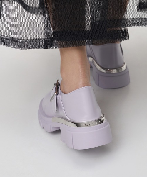 Charles & Keith Dakota メタリックアクセントメリージェーン セール】Dakota ダコタ メタリックアクセントメリージェーン