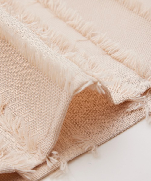 VIS（ビス）の「フリンジパンツ（スラックス・レディース・ミント/キナリ/ブラック・FREE）」の22枚目の写真