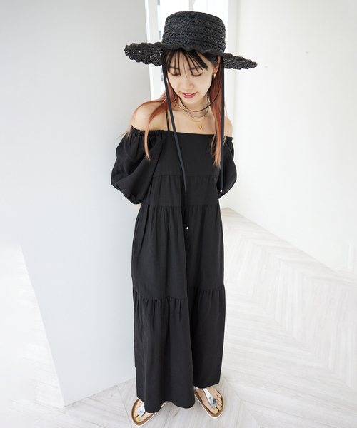 JOINT WORKS(ジョイントワークス)の「アムンゼン2WAYスリーブ ワンピース(ワンピース・レディース・ホワイト/グレー/ブラック・SMALL/MEDIUM)」の7枚目の写真
