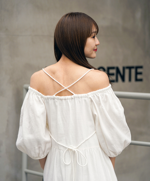 JOINT WORKS(ジョイントワークス)の「アムンゼン2WAYスリーブ ワンピース(ワンピース・レディース・ホワイト/グレー/ブラック・SMALL/MEDIUM)」の19枚目の写真