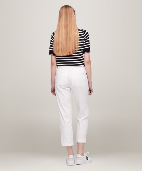 TOMMY HILFIGER(トミーヒルフィガー)の「【FUDGE掲載】【CLASSY掲載】【Oggi掲載】【ESSENTIALS】スリムストレートチノパンツ(チノパンツ・レディース・ベージュ/ネイビー/グリーン/ホワイト/ベージュ系/ネイビー系・32inch/34inch/36inch)」の15枚目の写真