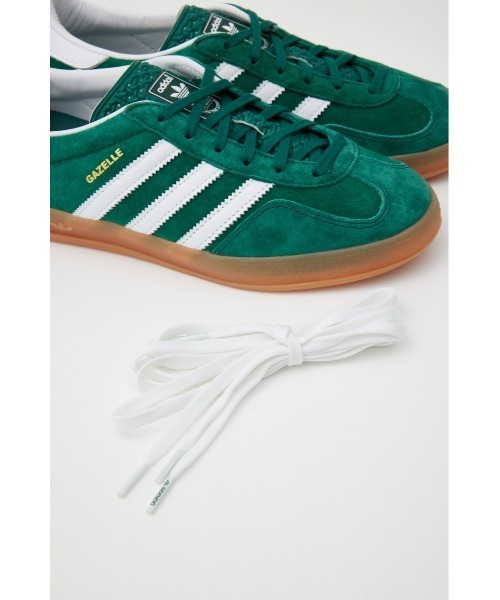 adidas Originals（アディダスオリジナルス）の「ガゼル インドア（スニーカー・レディース・グリーン・25cm/24.5cm/24cm/23.5cm/23cm）」の3枚目の写真