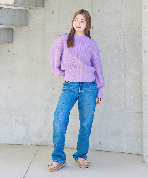 LE TALON（ルタロン）の「ビジューバックルクリアベルトサンダル（サンダル・レディース・ベージュ・X-LARGE/SMALL/MEDIUM/LARGE）」の8枚目の写真