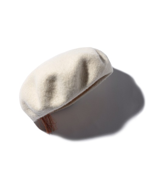 .ENDRECHERI.（エンドリケリー）の「ベレー帽（ハンチング/ベレー帽・メンズ・ブラック・FREE）」の2枚目の写真