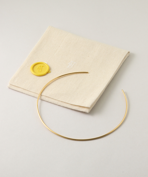 AP STUDIO（エーピーストゥディオ）の「【ALT/オルト】skinny choker gold（ネックレス・レディース・ゴールド・FREE）」の9枚目の写真