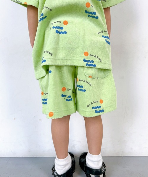 KiCCOLY（キッコリー）の「ｿｳｶﾞﾗ4分ﾊﾟﾝﾂ（その他パンツ・キッズ・グリーン/ブルー/グレー・150cm/130cm/140cm/110cm/100cm/120cm）」の8枚目の写真