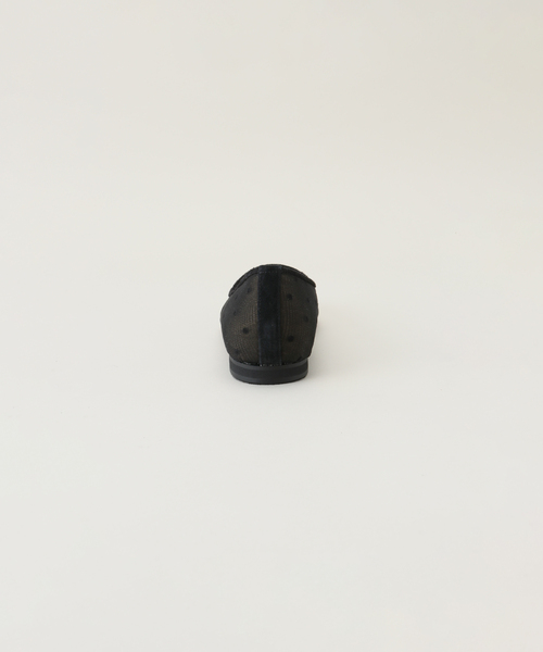 La TOTALITE(ラトータリテ)の「LaTotalite ドットチュールフラット(パンプス・レディース・ブラック系その他・23.5cm/22.5cm/24.5cm)」の3枚目の写真